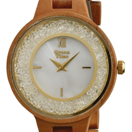 Orologio Green Time Strass