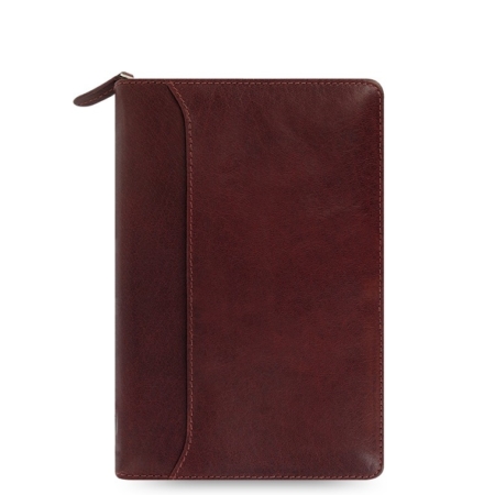 Filofax Zip Organiser Lockwood Personal Bordeaux