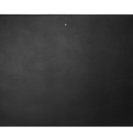 Saffiano Icon Sottomano da scrivania in pelle nero